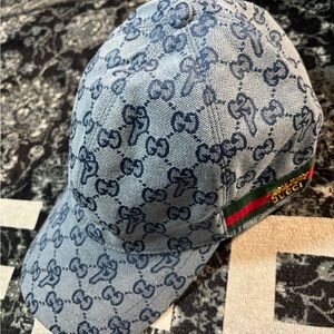 PALACE Blue Patterned Men's Hat size M